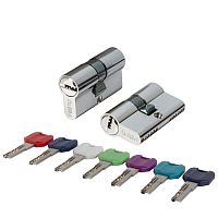 Цилиндровый Punto (Пунто) механизм MaxPro7000Key 52mm (21+10+21) SSC сатин.хром 7key