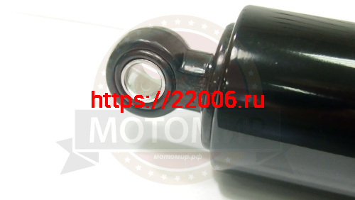 Амортизатор задний (L-355mm, D1-12mm, D2-M10mm, Ухо-29mm) Урал, Днепр, ЧЕРНЫЙ ВАНЧАНГ фото 3 Амортизатор задний (L-355mm, D1-12mm, D2-M10mm, Ухо-29mm) Урал, Днепр, ЧЕРНЫЙ ВАНЧАНГ фото 3