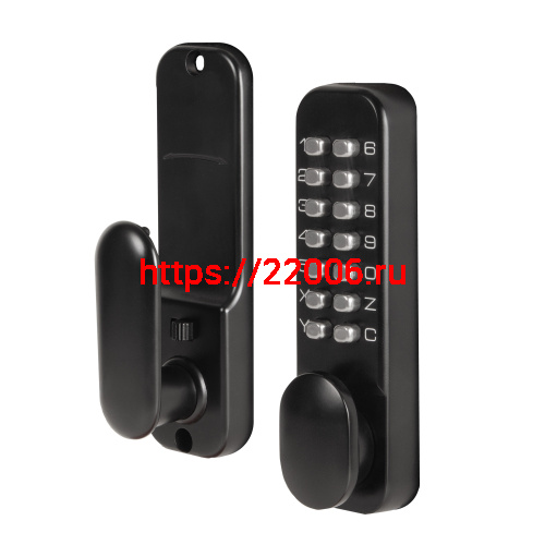 Замок Ajax (Аякс) накладной кодовый RIM-200 code BL черный