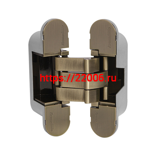 Петля Armadillo (Армадилло) скрытой установки U3D8000.VPG AB бронза TECH