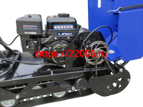 Мотобуксировщик компактный с седельным модулем ЛИДЕР-ДЕЛЬТА-2S-CVTL (+фара), 8+ лс. ВАРИАТОР TAV2-40 фото 8