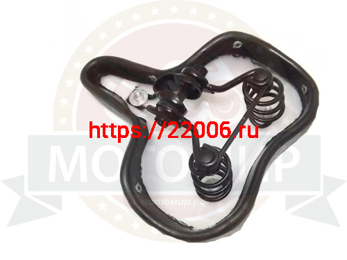 Сиденье вело простое на пружинах 240х210мм, Урал, мяг.покр.(TRB-907) (GW802, KS-9037) EPSD-46 фото 2