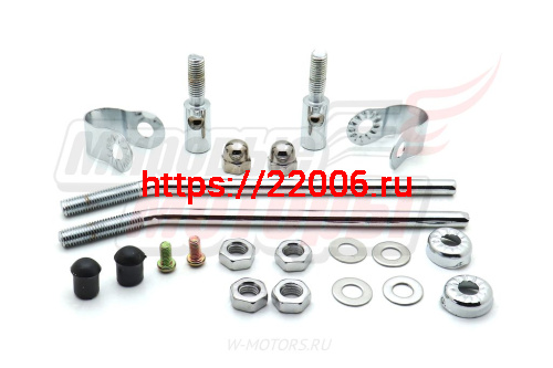 Щиток ветровой (12) пластик "Лидер-Тигер" красный с крепежами фото 2 Щиток ветровой (12) пластик "Лидер-Тигер" красный с крепежами фото 2