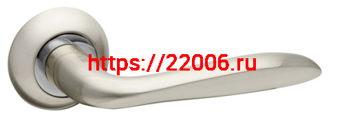 Ручка Fuaro (Фуаро) раздельная R.RM54.FANTASIA (FANTASIA RM) SN/CP-3 матовый никель/хром