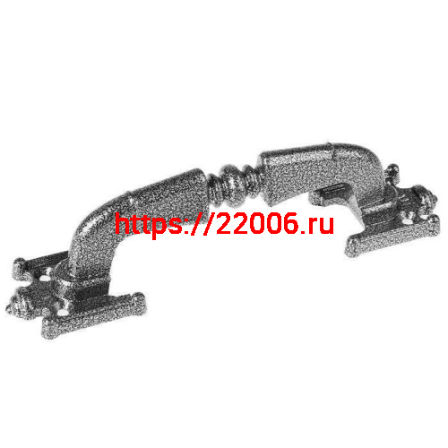 Ручка-скоба Zenit (Зенит) РС-1 (серебро)