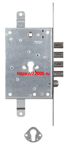 Корпус Mottura (Моттура) врезного замка с защёлкой 85.971-S RN (левый) фото 2