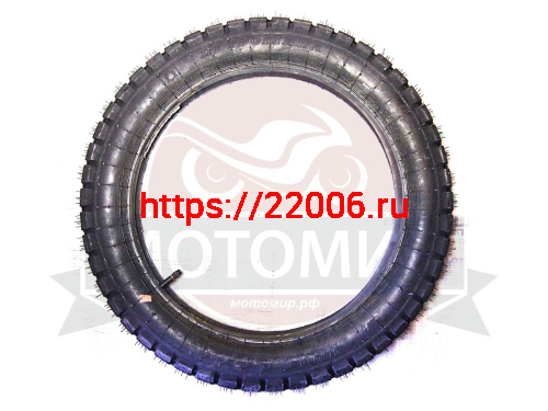 Покрышка 18" 3.50-18 (100/90-18) К-102, с камерой, РОССИЯ, ПетроШина (НАБОР) Покрышка 18" 3.50-18 (100/90-18) К-102, с камерой, РОССИЯ, ПетроШина (НАБОР)