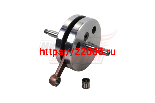 Коленвал Минск 6В (ТИП B: под 2 подш 204 + 1 подш 303 + 1 короткая шейка) Коленвал Минск 6В (ТИП B: под 2 подш 204 + 1 подш 303 + 1 короткая шейка)