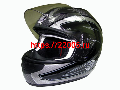 Мотошлем THH TS-42 №7 black/ gray (L)