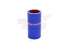 Патрубок расширительного бачка КАМАЗ, силикон.,синий,армир. L80мм,d32мм. (HH014)