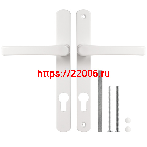 Ручка Punto (Пунто) на планке HANDLE.85.25.67-75 RAL 9016 фото 2 Ручка Punto (Пунто) на планке HANDLE.85.25.67-75 RAL 9016 фото 2