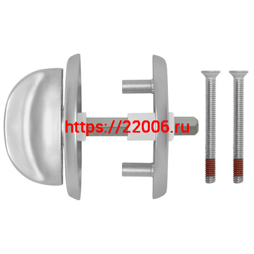 Ручка Fuaro (Фуаро) поворотная BK5x60.R.FIN001 (WC-001-CP) CP хром фото 2