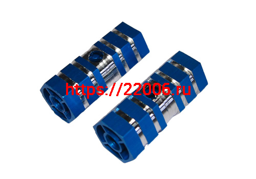 Пеги для BMX под ось 10 мм (24х60мм) цвета в ассортименте фото 2 Пеги для BMX под ось 10 мм (24х60мм) цвета в ассортименте фото 2