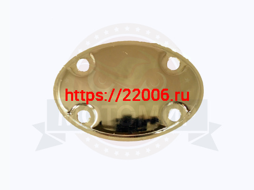 Крышка крышки картера СG125 левой овальная 4 отв. Крышка крышки картера СG125 левой овальная 4 отв.