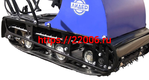Мотобуксировщик компактный ЛИДЕР-ДЕЛЬТА-RL (+Фара), 8 л.с. (без лыжного модуля, 2 тележка), Ижтехмаш фото 2