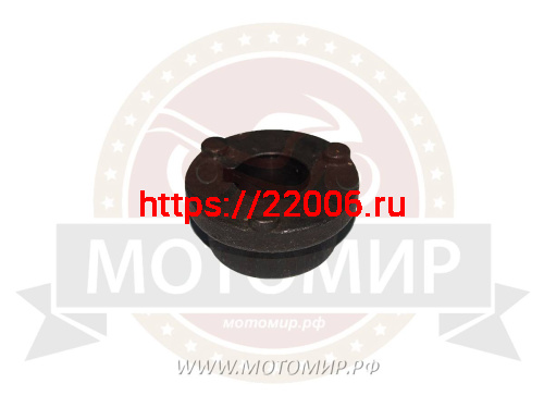 Ступица шкива привода шнека Rapira (три бобышки) Ступица шкива привода шнека Rapira (три бобышки)