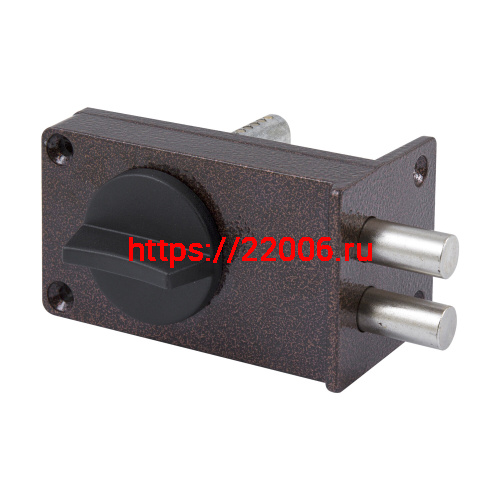 Замок Omega (Омега) накладной цилиндровый ЗН1-8 КМЗ медь