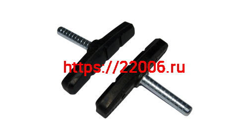 Колодки тормозные V-brake без резьбовые 70мм ALHONGA HJ-600.12T2