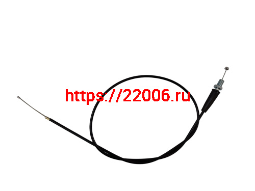 Трос газа L-1130мм, ход-100мм, Fighter125, прямой резьба на 10 мм