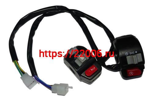 Переключатель скутер VEKTOR левый+правый (1500082090+1500082091) Переключатель скутер VEKTOR левый+правый (1500082090+1500082091)