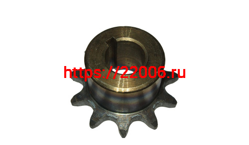 Звезда 11 зуб. (520) цепи, 15.875шаг, на вал d20мм, h28мм, шпонка 5мм, мотобуксировщик фото 2 Звезда 11 зуб. (520) цепи, 15.875шаг, на вал d20мм, h28мм, шпонка 5мм, мотобуксировщик фото 2