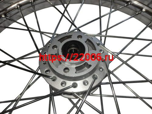 Обод 18'' передний спицы, диск. тормоз 1,85*18 DESTRA 250 (T20B010800B00100) фото 2 Обод 18'' передний спицы, диск. тормоз 1,85*18 DESTRA 250 (T20B010800B00100) фото 2