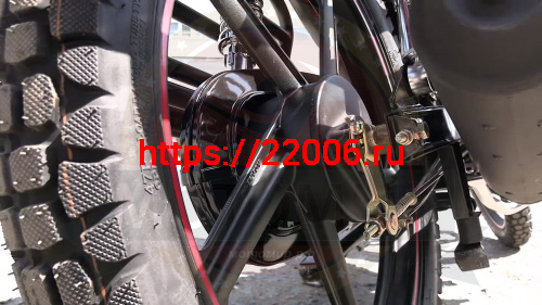 Мопед RAID INTERNATIONAL (кофр, дуги с карманами) фото 3