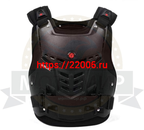 Защита тела мото SCOYCO AM05, (типа "звездных войн"), цвет черный+черный, р-р M фото 2