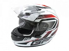 Мотошлем THH TS-42 №11 white/red (M)