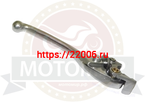 Рычаг тормоза гидравлического (рыбка) CB400 спорт голый, регулируемый