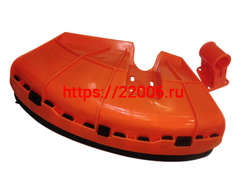 Кожух защитный лески/ножа мотокосы GBC-026/033/043/052 с кронштейном для крепления к триммеру Кожух защитный лески/ножа мотокосы GBC-026/033/043/052 с кронштейном для крепления к триммеру