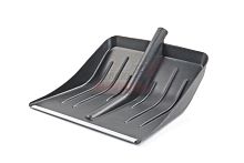 Лопата снегоуборочная 410*400мм "Финская" оцинк. планка, без черенка