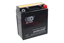 Аккумулятор 12В 5Ач OUTDO YB5L-BS(MF) (аналог CT1205.1) (кислотный, герметичный) (обр.полярн.) (119*60*129мм)