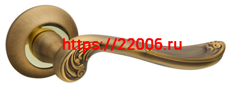 Ручка Fuaro (Фуаро) раздельная R.RM54.ART (ART RM) AB/GP-7 бронза/золото Ручка Fuaro (Фуаро) раздельная R.RM54.ART (ART RM) AB/GP-7 бронза/золото