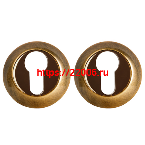 Накладка Fuaro (Фуаро) под цилиндр ET RM CFB-18 кофе глянец Накладка Fuaro (Фуаро) под цилиндр ET RM CFB-18 кофе глянец