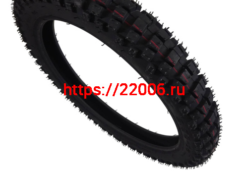 Покрышка 14" 2.50-14 Р2005 без камеры, питбайк, КРОСС, WANDA фото 2