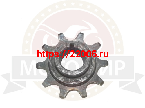 Звезда 10 зуб. ведущая шпонка 2.5мм "Газуля" F50/72/80