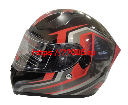 Шлем интеграл COBRA EC H128, серый/оранж, серый/син, черн/крас, черн/лайм, черн/оранж, размер S фото 3 Шлем интеграл COBRA EC H128, серый/оранж, серый/син, черн/крас, черн/лайм, черн/оранж, размер S фото 3