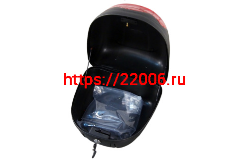 Кофр багажный мото задний CIGNA E-35 29л черный фото 2