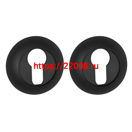 Накладка Punto (Пунто) под цилиндр ET.R.TL54 (ET TL) BL-24 черный