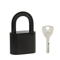 Замок Fuaro (Фуаро) навесной PL-WEATHER-1540 Black 4 fin key ( PL-15-40) диск. /блистер