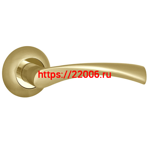 Ручка Punto (Пунто) раздельная R.TL54.CRONA (CRONA TL) SG/GP-4 золото/золото