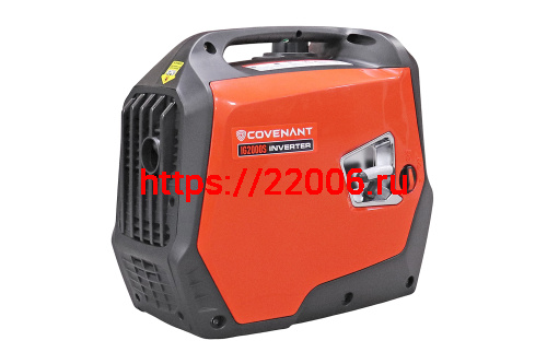 Генератор инверторный "COVENANT" IG2000S (1,8/2,0кВт,LT148F,79cc,бак 4л,24кг,руч. старт)