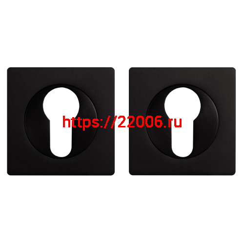 Накладка Ajax (Аякс) под цилиндр ET.K.JK51 (ET JK) BL-24 черный