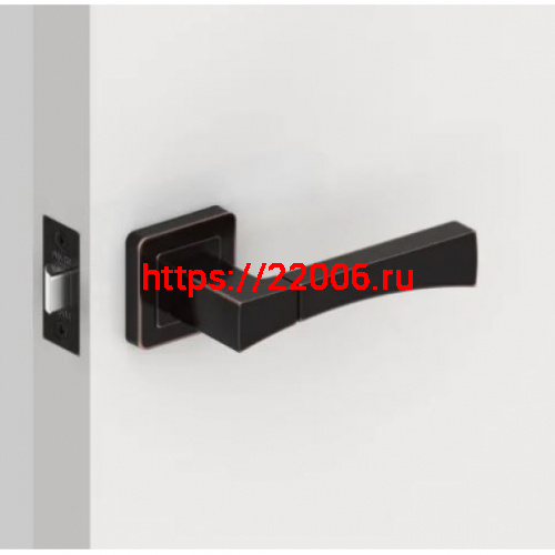 Ручка Punto (Пунто) раздельная DELTA QR/HD ABL-28 темная медь фото 2