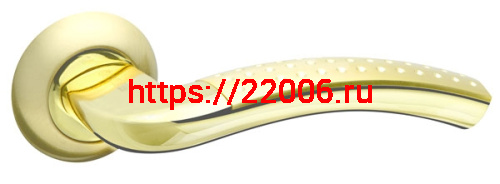 Ручка Fuaro (Фуаро) раздельная R.RM54.INTRO (INTRO RM) SG/GP-4 мат.золото/золото