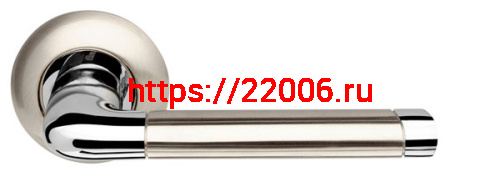 Ручка Armadillo (Армадилло) раздельная R.LD54.Stella (Stella LD28) SN/CP-3 матовый никель/хром