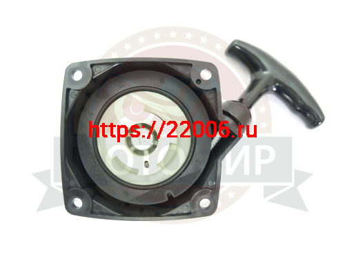 Стартер мотокосы 328 в сборе (3 отв.) фото 2 Стартер мотокосы 328 в сборе (3 отв.) фото 2