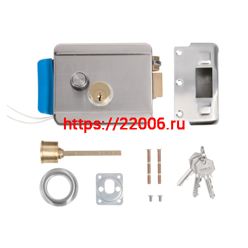 Замок Fuaro (Фуаро) накладной электромеханический FUARO-2369 INOX фото 2