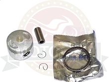 Поршень 39,00 мм 4 такт.скутер 139QMB (GY6) 50cc (кольца, палец d13мм, стопор. кольца)